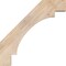Ekena Millwork 3 1/2"W x 24"D x 24"H Merced Smooth Knee Brace, Douglas Fir BRC04X24X24MRC00SDF - alternate 4